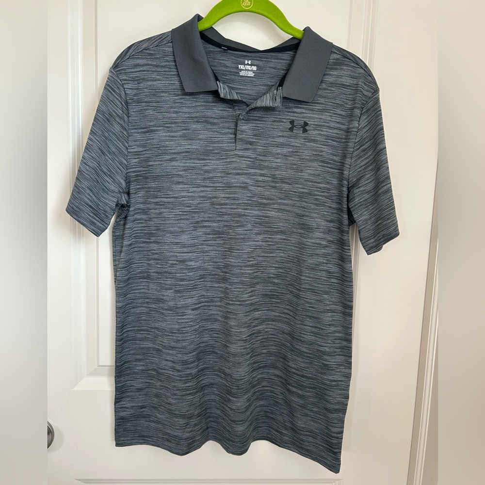 Under Armour Gray Performance Polo Shirt
